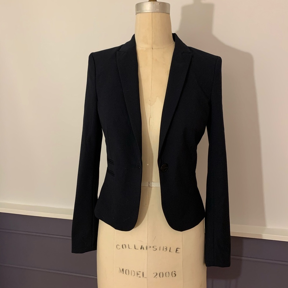 H&M size 2 black blazer NWT